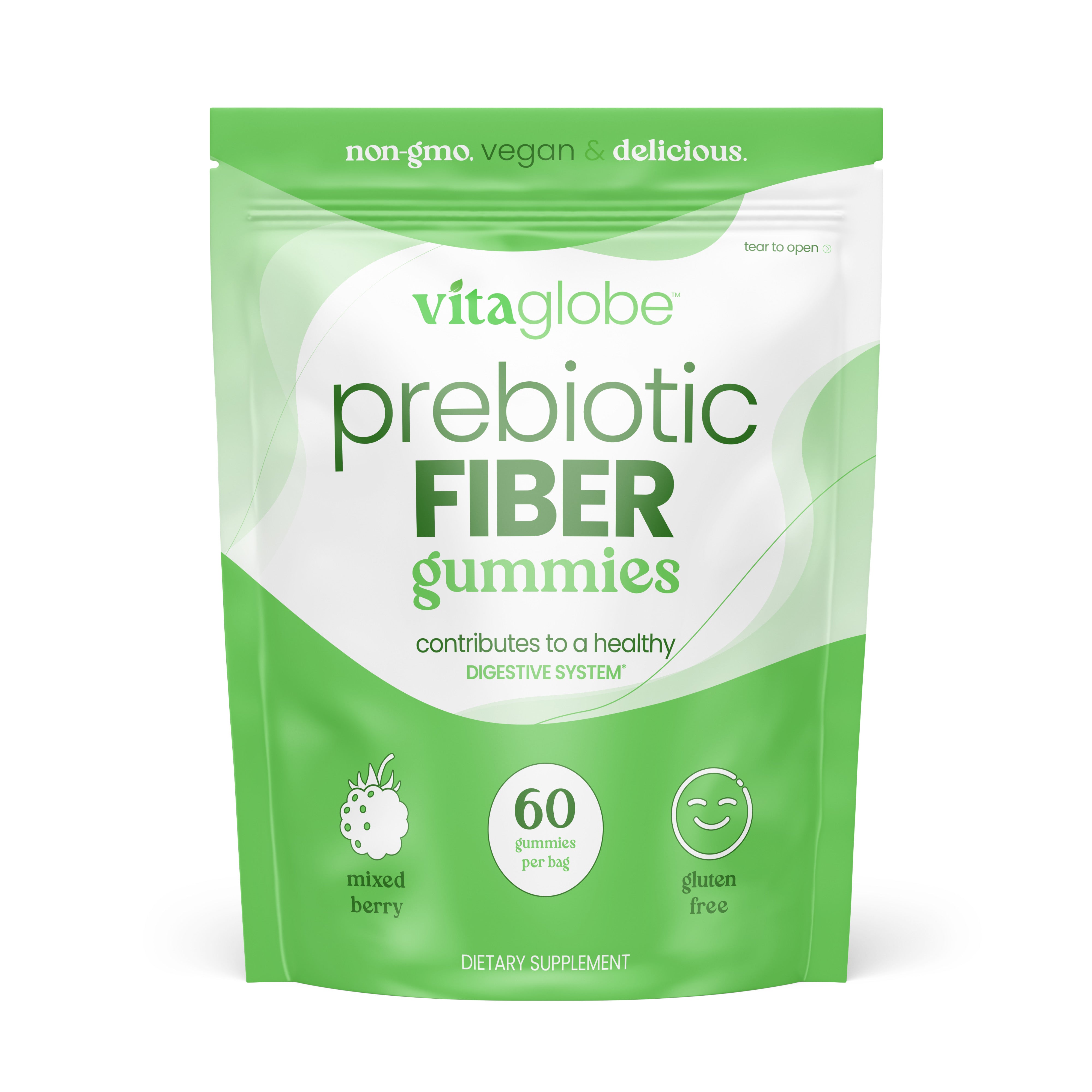 Prebiotic Fiber Gummies Pouch