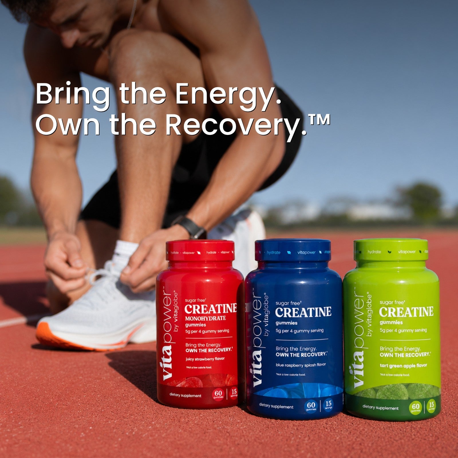 VitaPower Creatine Gummies flavors - Bring the Energy, Own the Recovery
