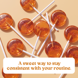 Vitalolli Manuka Soothe lollipops crafted with manuka honey: a sweet way to stay consistent with your routine