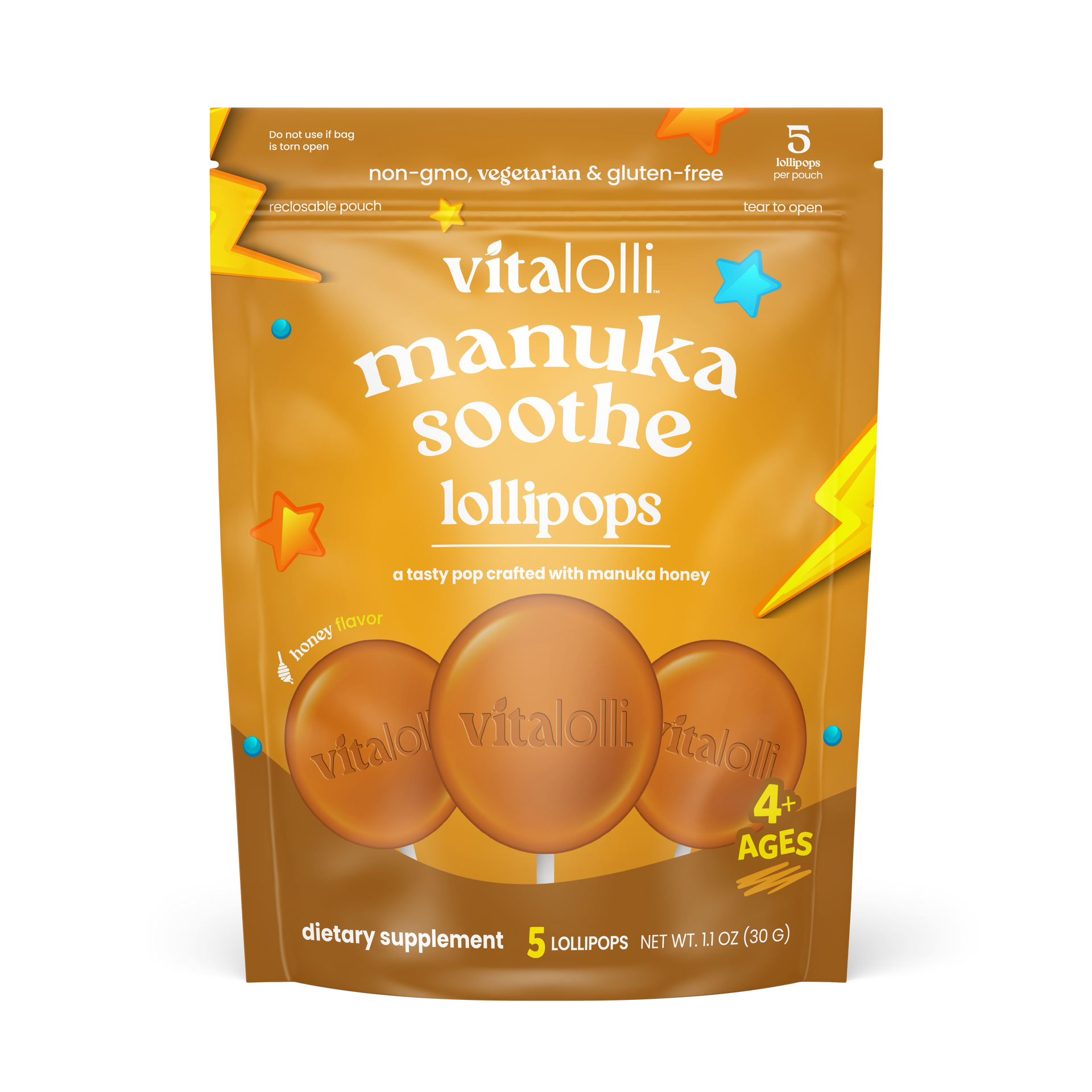 Vitalolli™ Manuka Soothe Lollipops – Vita Globe