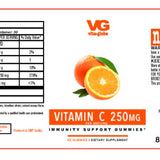 Vita Globe Vitamin C Gummy Vitamins supplement facts