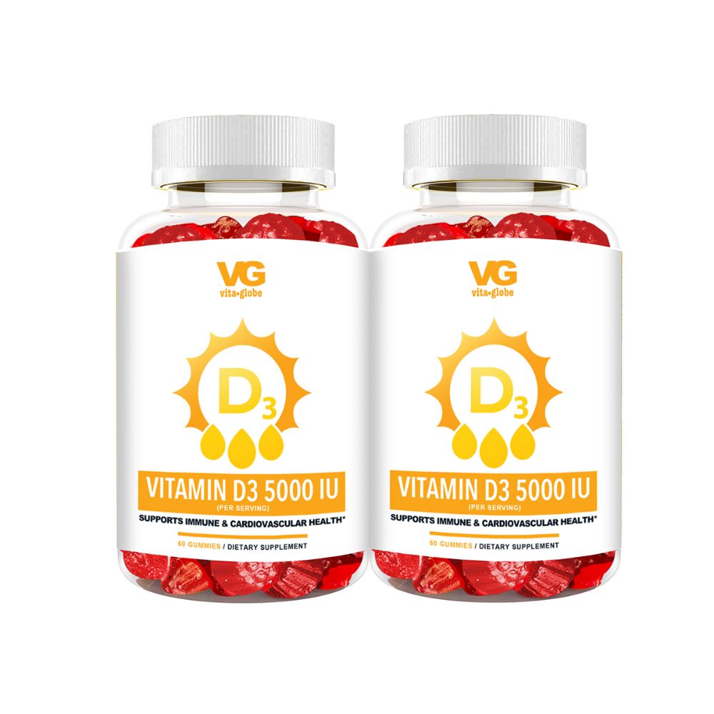 Vita Globe Vitamin D3 5000 IU Gummy Vitamins