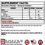 Vita Glboe b12 gummy vitamin pouches supplement facts