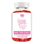 Vita Globe Hair, Skin and Nails with collagen gummy vitamins