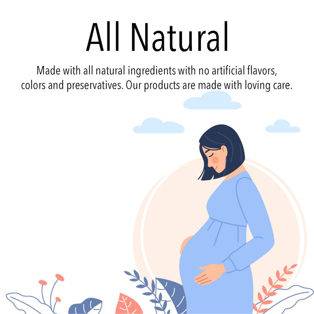 Vita globe Pre-natal fish oil gummy vitamins all natural