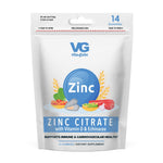 Vita Globe Zinc Citrate with vitamin c & echinacea gummy vitamin pouches