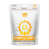 Vita globe vitamin d3 2000 IU Gummy pouches