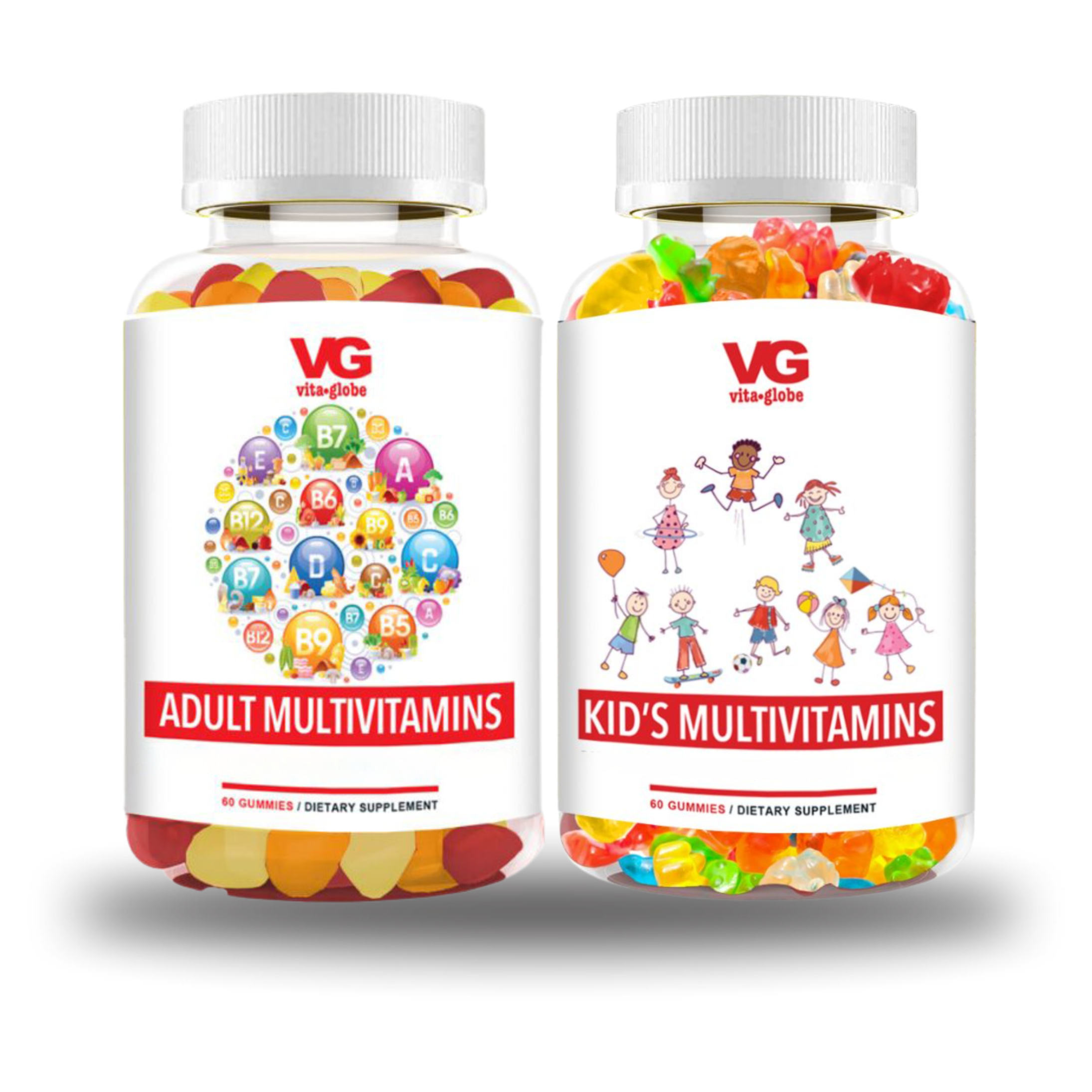 Vita globe family multivitamin gummies wellness bundle