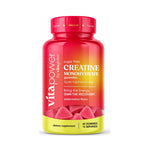 VitaPower by Vita Globe Sugar-Free Creatine Monohydrate Gummies, Watermelon flavor — 60-count bottle