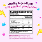 Vitalolli Elderberry Lollipops Supplement Facts: Vitamin C 25mg, Vitamin D 20mcg, Zinc 3mg, Elderberry extract 15mg per lollipop