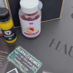 Vita Globe Apple Cider Vinegar Gummies in a Haus of Pilates gift bag at a wellness event