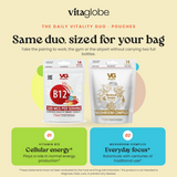 Vita Globe The Daily Vitality Duo Pouches: why these formulas work together
