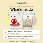 What's inside Vita Globe The Daily Vitality Duo Pouches