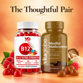 Daily Vitality Duo – Mushroom Complex + B12 Gummies