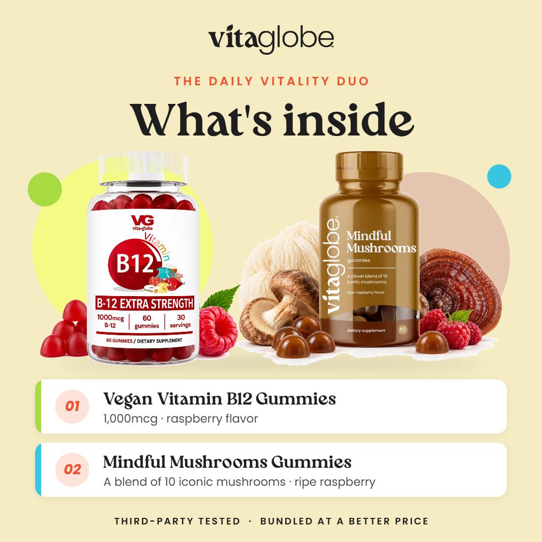 What's inside Vita Globe The Daily Vitality Duo