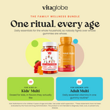 Vita Globe The Family Wellness Bundle: why these formulas work together