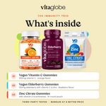 What's inside Vita Globe The Immunity Trio