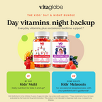 Vita Globe The Kids' Day & Night Bundle: why these formulas work together