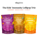 Vita Globe The Kids' Immunity Lollipop Trio