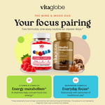 Vita Globe The Mind & Mood Duo: why these formulas work together