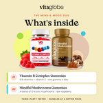What's inside Vita Globe The Mind & Mood Duo