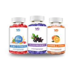 Vita globr immunity support gummy trio zinc, elderberry & vitamin c