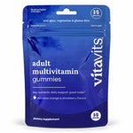 Vitavits Adult Multivitamin Gummies 14-count travel pouch, orange and strawberry flavors